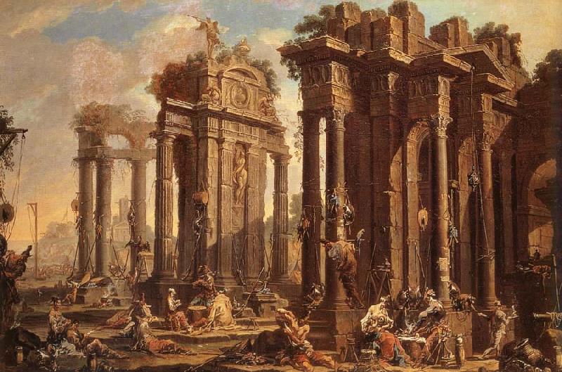 MAGNASCO, Alessandro Halt of the Brigands Australian oil painting art